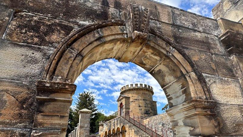 9.65 Guard Tower at Port Arthur Penal Settlement - Port Arthur Tasmania HISI